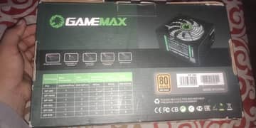 Gamemax power supply  Bronze  500 watt