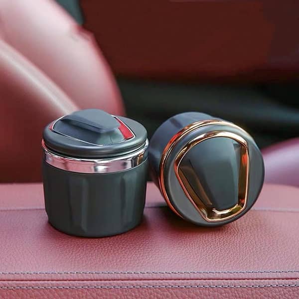BMW Gold Car Ashtray with LED Lighting