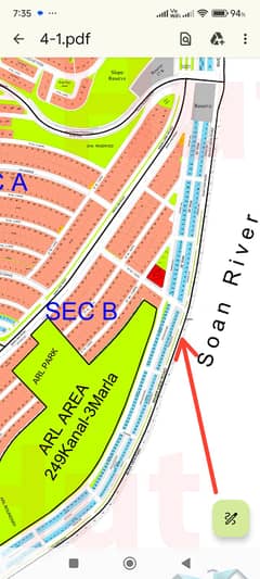4 Marla Commercial Plot For Sale On River View Road (RVR ) DHA 4, Rawalpindi