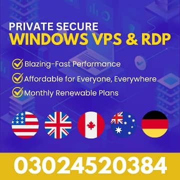 Windows VPS RDP – Fast & Secure 0