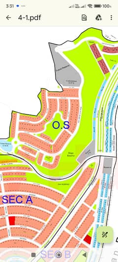 1 Kanal Plot For Sale Overseas Block, DHA Phase 4, Islamabad (On Installments)