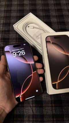 Iphone 16 pro jv brand new