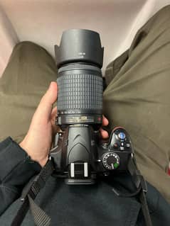 55-200 Nikkor Lens lush condition