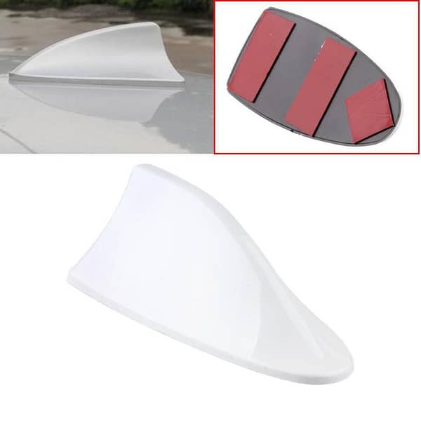 White Universal SharkFin Antenna
