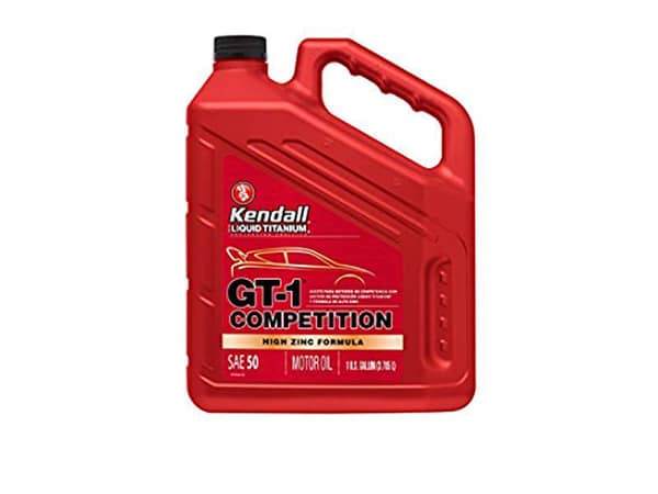 Kendall GT-1 Competition 20W-50 Engine Oil for Passenger Cars - 4L