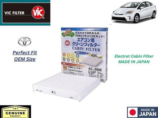 VIC Cabin Filter for Toyota Prius (2009-2015) - Made in Japan