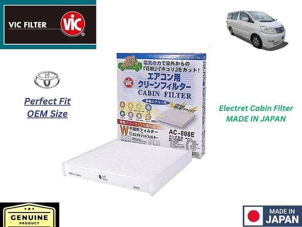Toyota Alphard Hybrid VIC Cabin Filter - Japanese Made