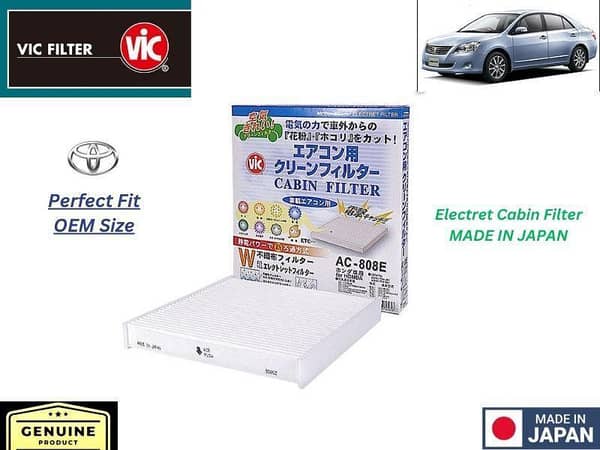 VIC Cabin Filter for Toyota Premio 2001-2007 - Made in Japan