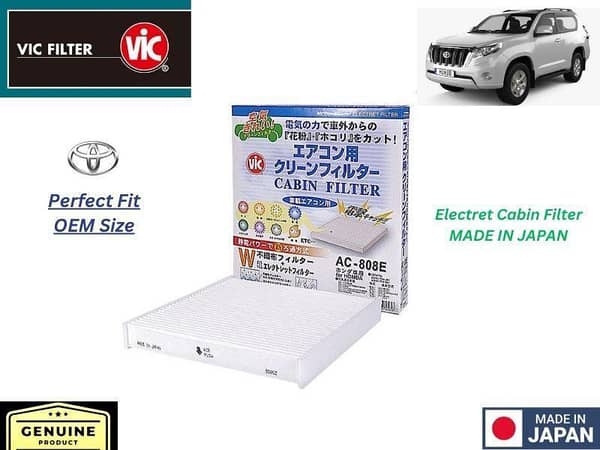 VIC Cabin Filter for Toyota Prado (2009-2023) - Made in Japan