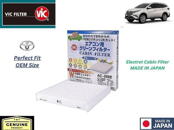 Toyota Rush VIC Cabin Filter (2016-2024) - Made in Japan