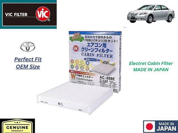 VIC Cabin Filter for Toyota Camry (2006-2011) - Made in Japan