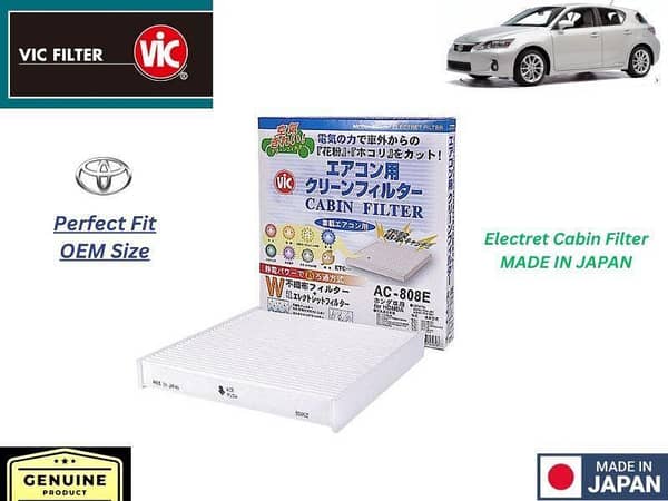 VIC Cabin Filter for Lexus CT200 (2011-2020) - Made in Japan