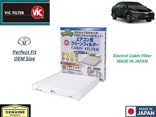 Toyota Corolla XLI VIC Cabin Filter (2018-2024) - Made in Japan