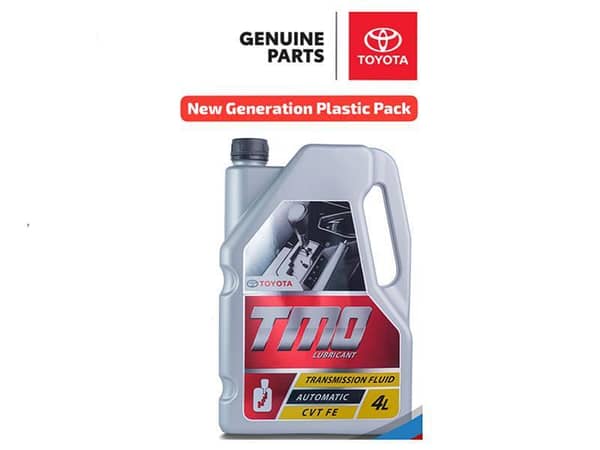 Toyota Genuine CVT FE Transmission Fluid | 4 Liters of Gear Oil
