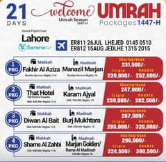 umrah packges available