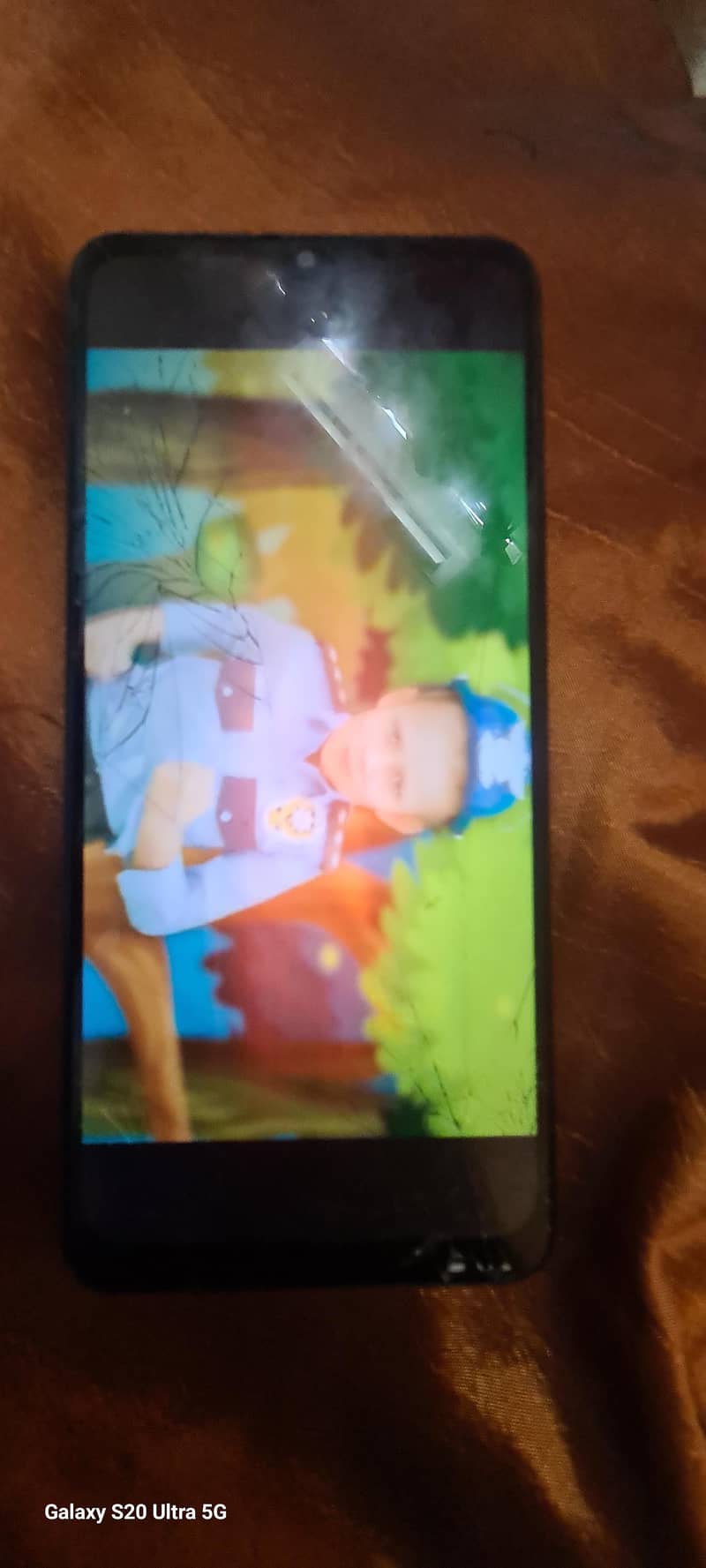 samsung A12 lcd broken Otherwise 100% original and proper working 2