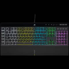 Corsair K55 Gaming RGB PRO Keyboard , arm rest. Excellent condition.