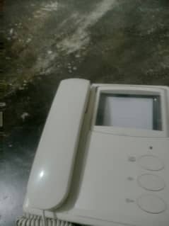 intercom with telephone display