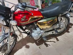 HONDA 125 2024 END SPACIAL GOLDEN EDITION NUT TO NUT GENUINE