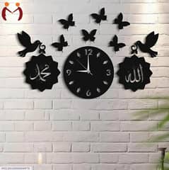 Islamic wall clock. Cash on delivery All pakistan contact. 03296410200