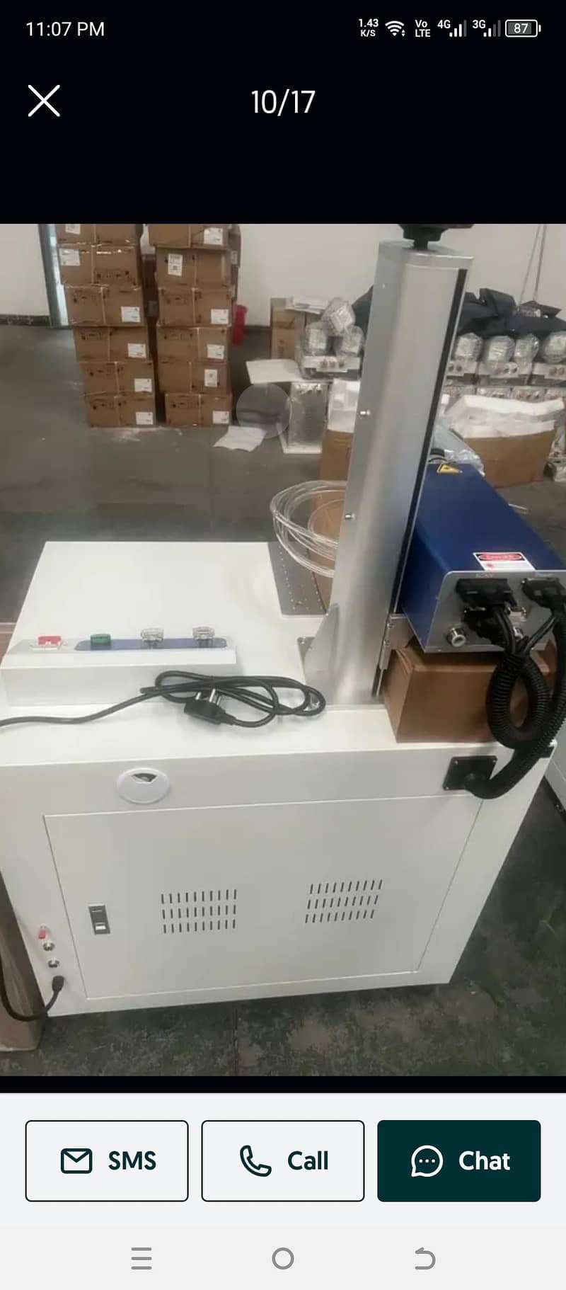 laser Fiber marking machine 9