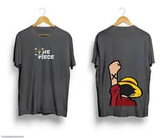 1 Pc Men's Cotton Printed T-Shirt