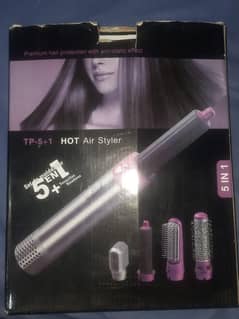 Hair Dryer & Hair straightener 5 in 1 stylish