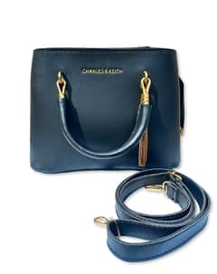 Empress Black Leather Satchel