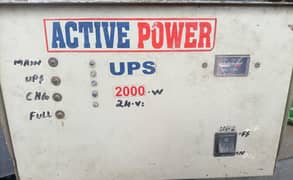 2000 watt UPS  24 volt