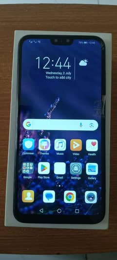 Huawei y9 2019 with box ( read add carefully)