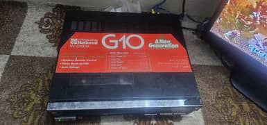 National G10 VCR