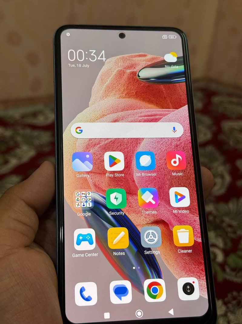 redmi note 12 only box open 1