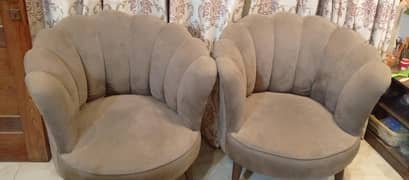 beautiful two sofa set