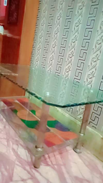 glass table
