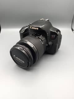Canon 650D DSLR with 18-55mm lens