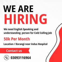 Cold Calling Job