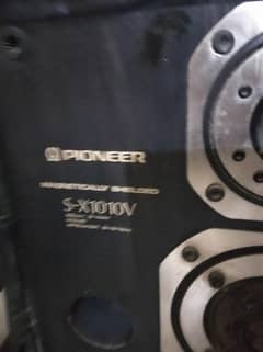 pioneer sx 1010  speaker.
