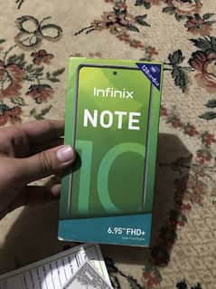 Infinix Note 10 with Box