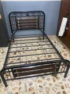 Single Iron Bed