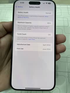 15 Pro Max 512Gb PTA