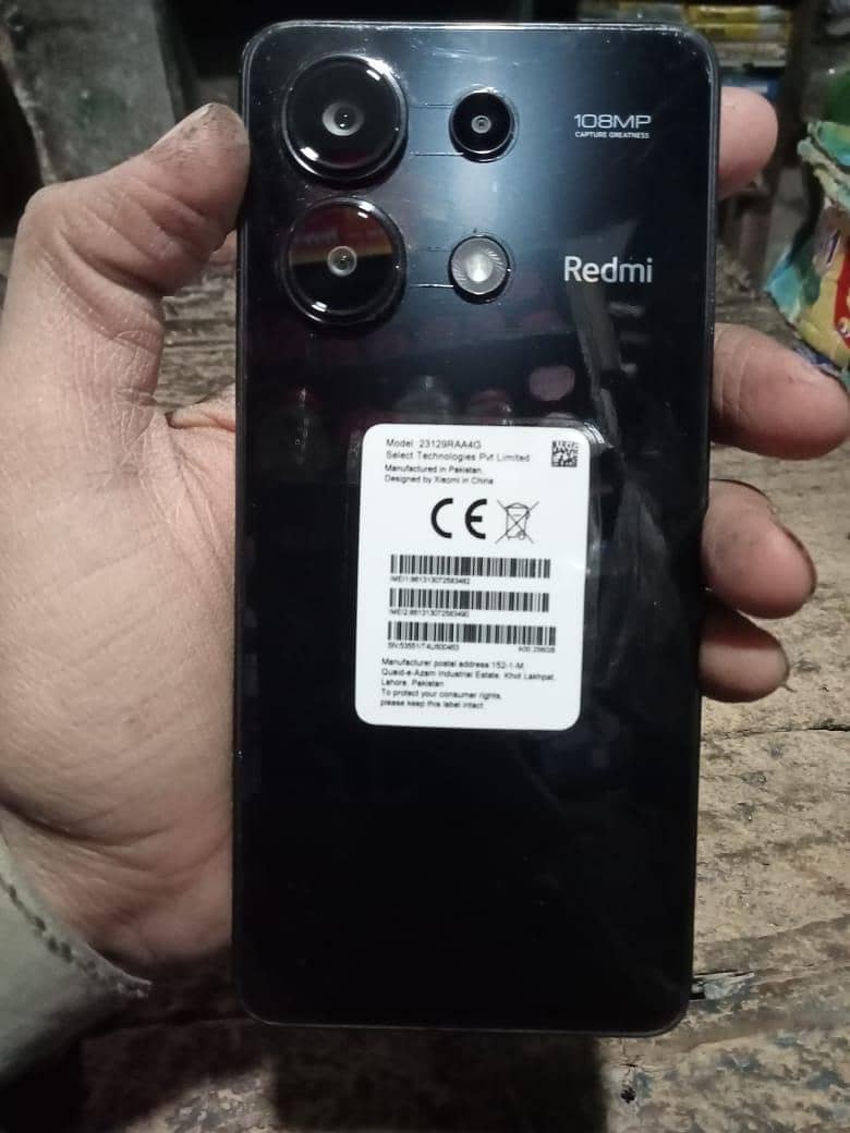 Redmi Note 13 8/256 condition 10 by 10 4 month use 1