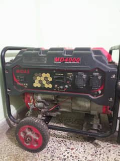 MIDAS MD 4000 3.2KVA/KW PORTABLE GENERATOR