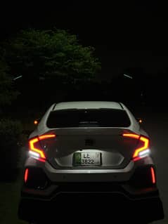 Civic x Audi tail lights