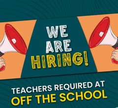 Female Teacher Required in School