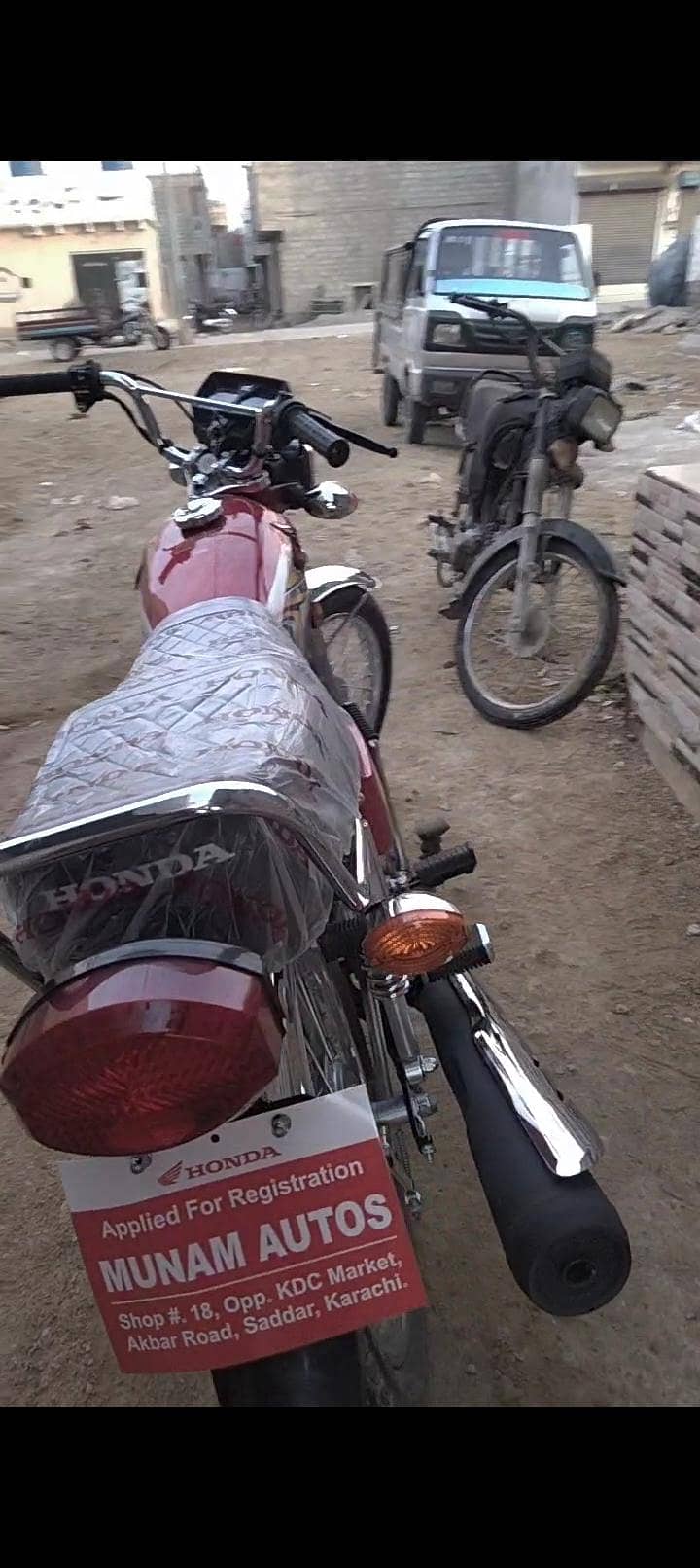 3500 kms drive applied condition with papers and extra parts 1