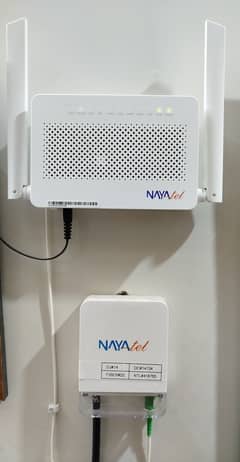 Nayatel Router, Charger & Cables