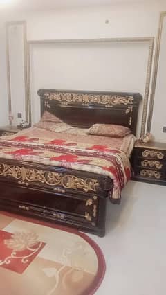 Urgent sale home used bed set