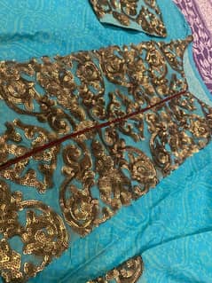Orignal almirah 3 piece suit with silk duppata