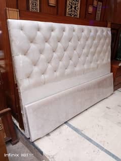 King Size Cushion Bed Complete Bed Without Mattress.