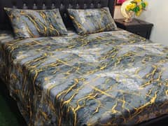 3D soft cotton  stitched